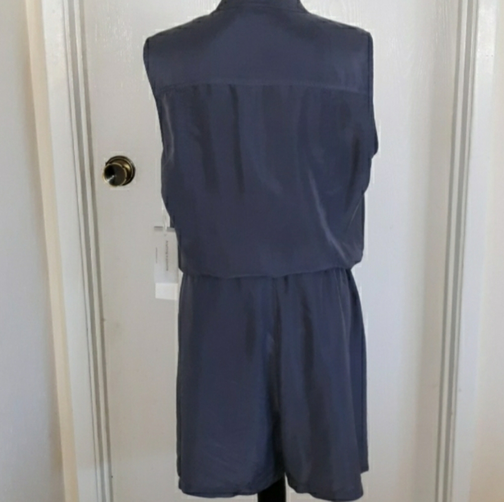 PERSE By Carlisle 100% Silk Romper Size 12 NWT - Picture 4 of 11